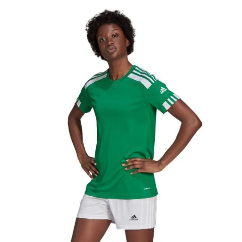 Koszulka damska adidas Squadra 21 Jersey zielona GN5752 Koszulka damska adidas Squadra 21 Jersey zielona GN5752