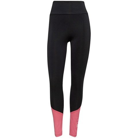 Legginsy damskie adidas Designed To Move Bi czarno-różowe GT0172 Legginsy damskie adidas Designed To Move Bi czarno-różowe GT0172