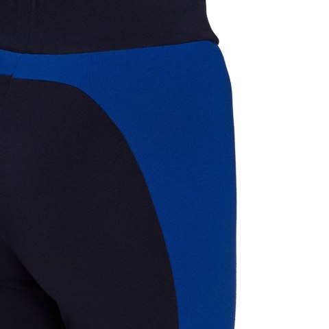 Legginsy damskie adidas Essentials Colorblock czarno-niebieskie GS6323 Legginsy damskie adidas Essentials Colorblock czarno-niebieskie GS6323