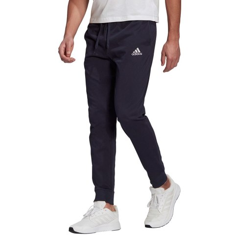 Spodnie męskie adidas Essentials Single granatowe GK9259 Spodnie męskie adidas Essentials Single granatowe GK9259