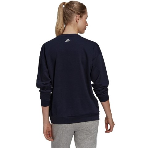Bluza damska adidas U4U Soft Knit Swe granatowa GS3880 Bluza damska adidas U4U Soft Knit Swe granatowa GS3880