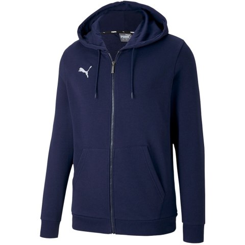 Bluza męska Puma teamGOAL 23 Casuals Hooded Jacket granatowa 656708 06 Bluza męska Puma teamGOAL 23 Casuals Hooded Jacket granatowa 656708 06