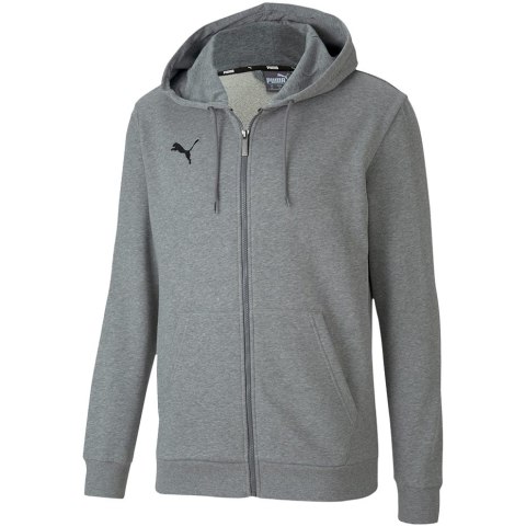 Bluza męska Puma teamGOAL 23 Casuals Hooded Jacket szara 656708 33 Bluza męska Puma teamGOAL 23 Casuals Hooded Jacket szara 656708 33
