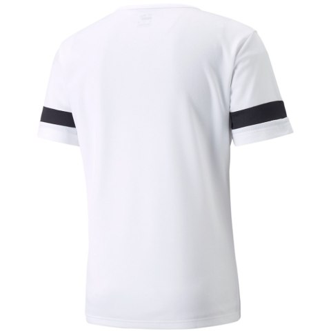 Koszulka męska Puma teamRISE Jersey biała 704932 04 Koszulka męska Puma teamRISE Jersey biała 704932 04