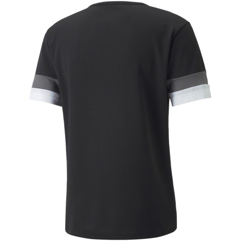 Koszulka męska Puma teamRISE Jersey czarna 704932 03 Koszulka męska Puma teamRISE Jersey czarna 704932 03