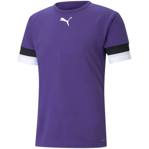 Koszulka męska Puma teamRISE Jersey fioletowa 704932 10 Koszulka męska Puma teamRISE Jersey fioletowa 704932 10