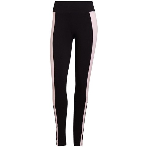 Legginsy damskie adidas Essentials Colorblock czarno-różowe GS6325 Legginsy damskie adidas Essentials Colorblock czarno-różowe GS6325