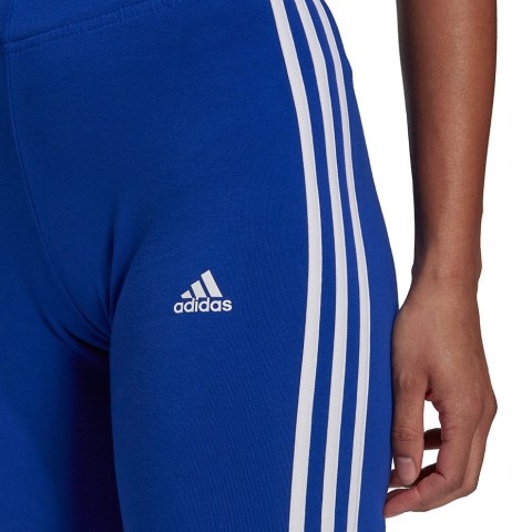 Spodenki damskie adidas Essentials 3-Stripes Bi niebieskie H07767 Spodenki damskie adidas Essentials 3-Stripes Bi niebieskie H07767