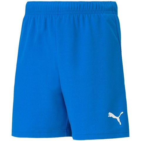 Spodenki dla dzieci Puma teamRISE Short Jr niebieskie 704943 02 Spodenki dla dzieci Puma teamRISE Short Jr niebieskie 704943 02
