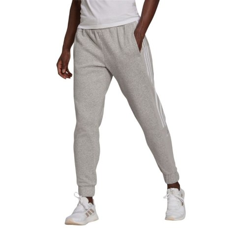 Spodnie damskie adidas Essentials Colorblock Block Cut 3-Stripes Regular Tapered Pants szare HB2768 Spodnie damskie adidas Essentials Colorblock Block Cut 3-Stripes Regular Tapered Pants szare HB2768