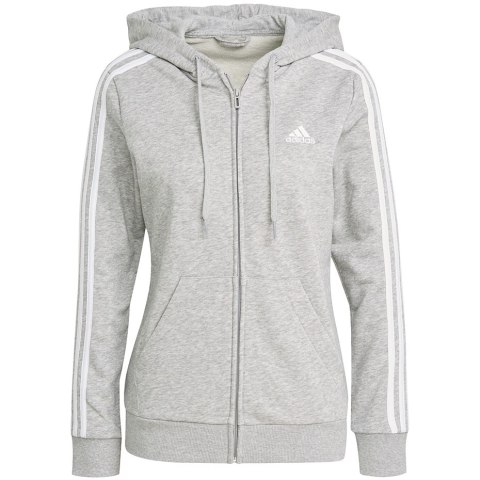 Bluza damska adidas W 3S Ft Fz Hd szara GL0802 Bluza damska adidas W 3S Ft Fz Hd szara GL0802