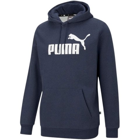 Bluza męska Puma ESS Heather Hoodie FL granatowa 586739 06 Bluza męska Puma ESS Heather Hoodie FL granatowa 586739 06