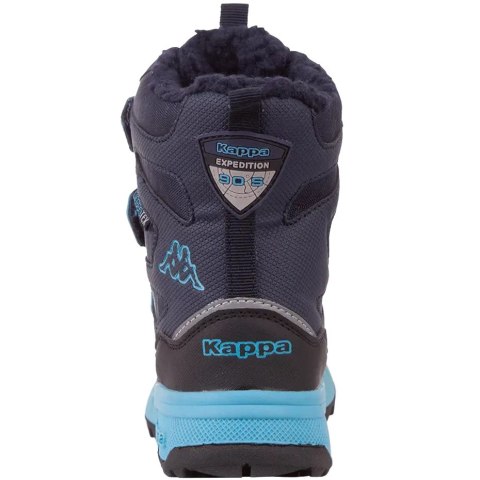Buty dla dzieci Kappa Vipos Tex granatowo-niebieskie 260902K 6766 Buty dla dzieci Kappa Vipos Tex granatowo-niebieskie 260902K 6766