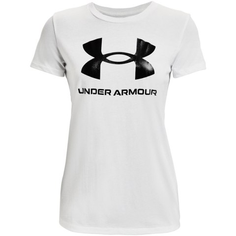 Koszulka damska Under Armour Live Sportstyle Graphic biała SSC 1356305 102 Koszulka damska Under Armour Live Sportstyle Graphic biała SSC 1356305 102