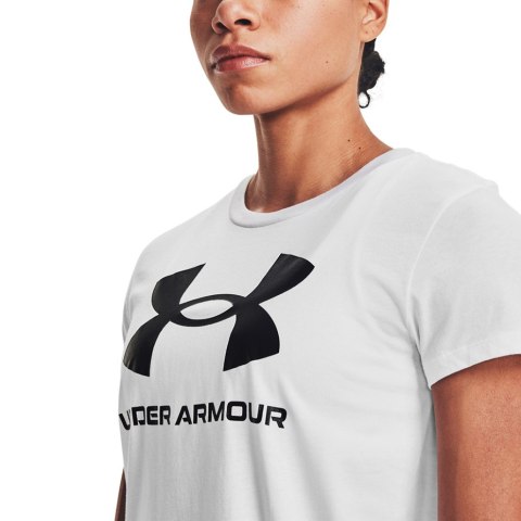 Koszulka damska Under Armour Live Sportstyle Graphic biała SSC 1356305 102 Koszulka damska Under Armour Live Sportstyle Graphic biała SSC 1356305 102