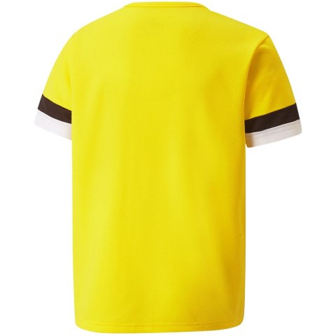 Koszulka dla dzieci Puma teamRISE Jersey Jr żółta 704938 07 Koszulka dla dzieci Puma teamRISE Jersey Jr żółta 704938 07
