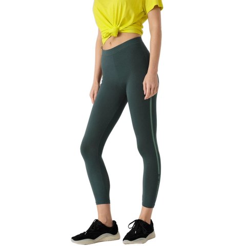 Legginsy damskie 4F ciemna zieleń H4Z21 LEG012 40S Legginsy damskie 4F ciemna zieleń H4Z21 LEG012 40S