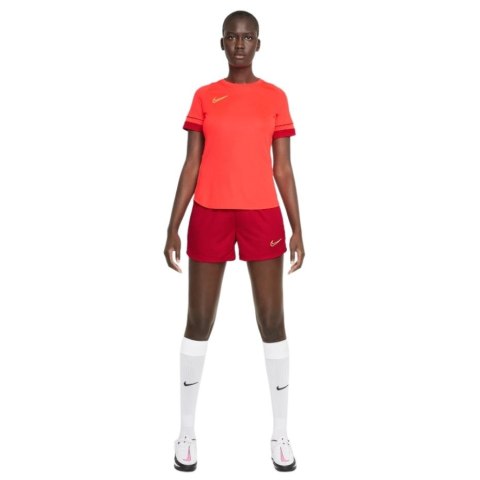 Spodenki damskie Nike Df Academy 21 Short K czerwone CV2649 687 Spodenki damskie Nike Df Academy 21 Short K czerwone CV2649 687