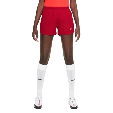 Spodenki damskie Nike Df Academy 21 Short K czerwone CV2649 687 Spodenki damskie Nike Df Academy 21 Short K czerwone CV2649 687