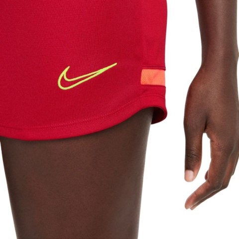 Spodenki damskie Nike Df Academy 21 Short K czerwone CV2649 687 Spodenki damskie Nike Df Academy 21 Short K czerwone CV2649 687