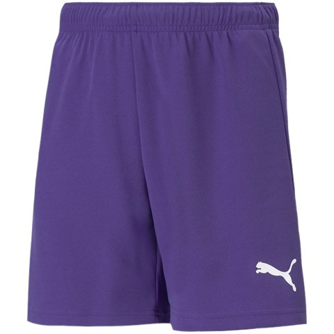 Spodenki dla dzieci Puma teamRISE Short JR fioletowe 704943 10 Spodenki dla dzieci Puma teamRISE Short JR fioletowe 704943 10