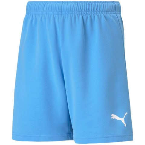 Spodenki dla dzieci Puma teamRISE Short Jr błękitne 704943 18 Spodenki dla dzieci Puma teamRISE Short Jr błękitne 704943 18
