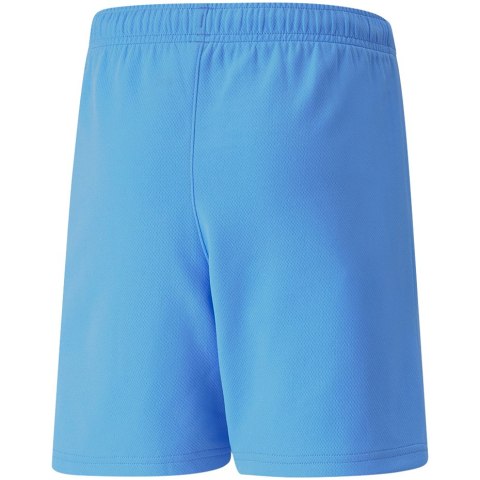 Spodenki dla dzieci Puma teamRISE Short Jr błękitne 704943 18 Spodenki dla dzieci Puma teamRISE Short Jr błękitne 704943 18