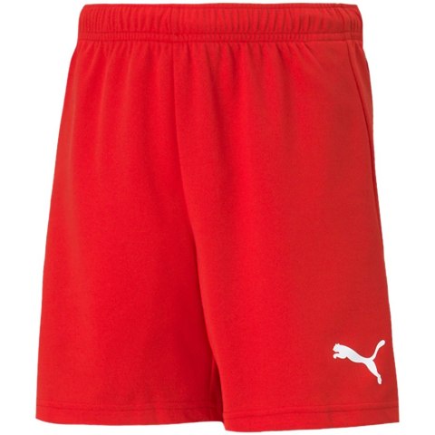 Spodenki dla dzieci Puma teamRISE Short Jr czerwone 704943 01 Spodenki dla dzieci Puma teamRISE Short Jr czerwone 704943 01