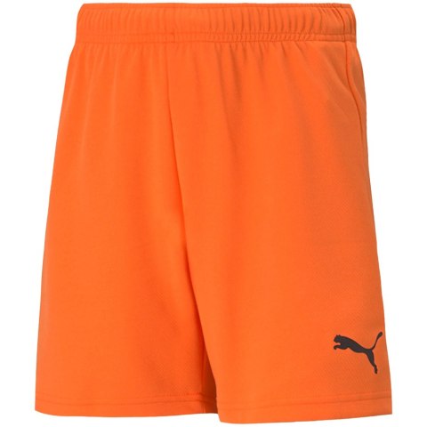 Spodenki dla dzieci Puma teamRISE Short Jr pomarańczowe 704943 08 Spodenki dla dzieci Puma teamRISE Short Jr pomarańczowe 704943 08