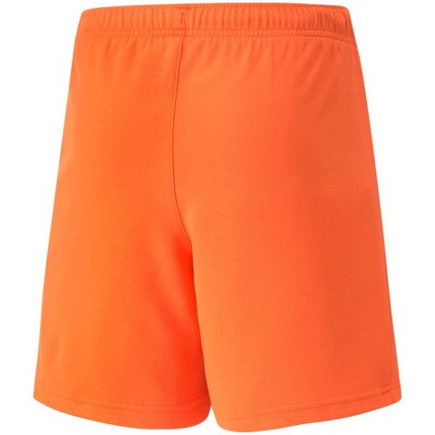 Spodenki dla dzieci Puma teamRISE Short Jr pomarańczowe 704943 08 Spodenki dla dzieci Puma teamRISE Short Jr pomarańczowe 704943 08