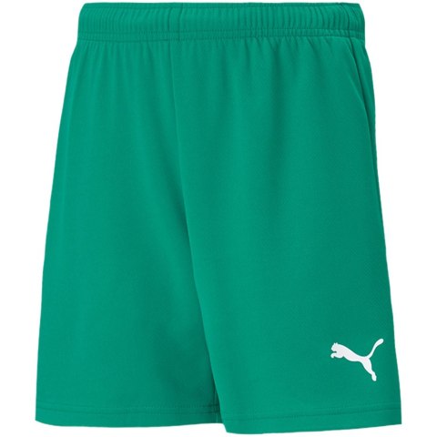 Spodenki dla dzieci Puma teamRISE Short Jr zielone 704943 05 Spodenki dla dzieci Puma teamRISE Short Jr zielone 704943 05