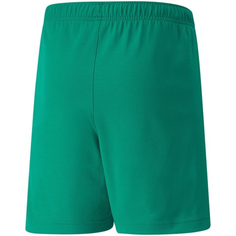 Spodenki dla dzieci Puma teamRISE Short Jr zielone 704943 05 Spodenki dla dzieci Puma teamRISE Short Jr zielone 704943 05