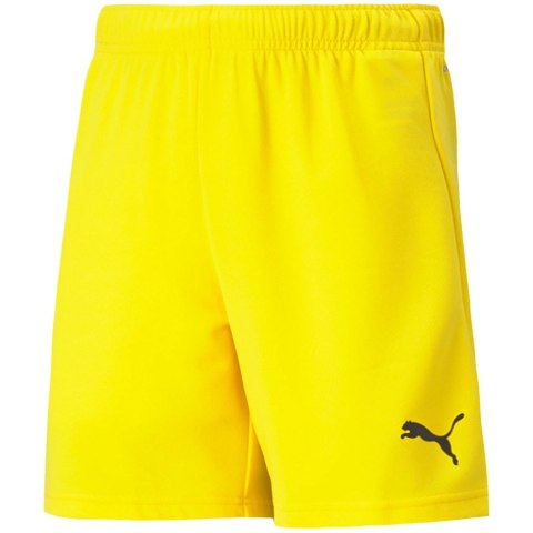 Spodenki dla dzieci Puma teamRISE Short Jr żółte 704943 07 Spodenki dla dzieci Puma teamRISE Short Jr żółte 704943 07