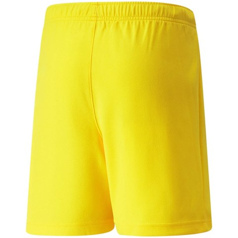 Spodenki dla dzieci Puma teamRISE Short Jr żółte 704943 07 Spodenki dla dzieci Puma teamRISE Short Jr żółte 704943 07