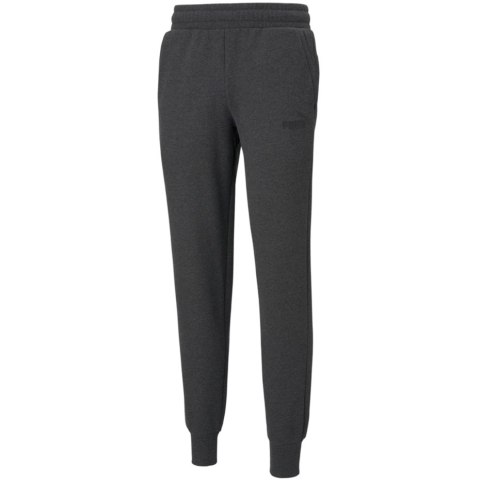 Spodnie męskie Puma ESS Logo Pants FL ciemnoszare 586714 07 Spodnie męskie Puma ESS Logo Pants FL ciemnoszare 586714 07