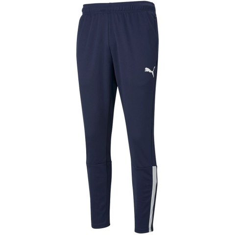 Spodnie męskie Puma teamLIGA Training Pants granatowe 657242 06 Spodnie męskie Puma teamLIGA Training Pants granatowe 657242 06