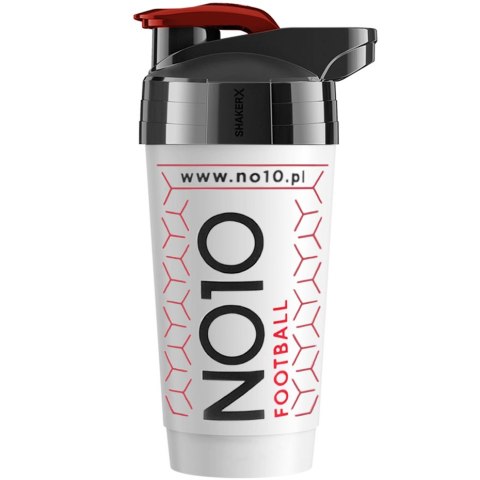 Bidon shaker NO10 600 ml biały Bidon shaker NO10 600 ml biały
