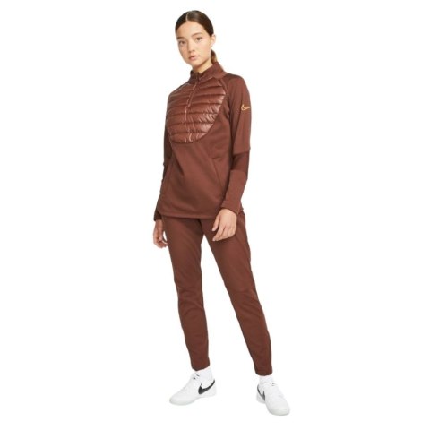 Bluza damska Nike NK TF Pad Academy Drill Top WW brązowa DC9166 273 Bluza damska Nike NK TF Pad Academy Drill Top WW brązowa DC9166 273