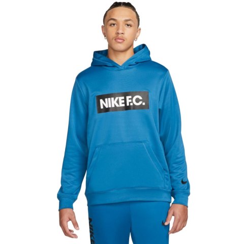 Bluza męska Nike NK DF FC Libero Hoodie niebieska DC9075 407 Bluza męska Nike NK DF FC Libero Hoodie niebieska DC9075 407
