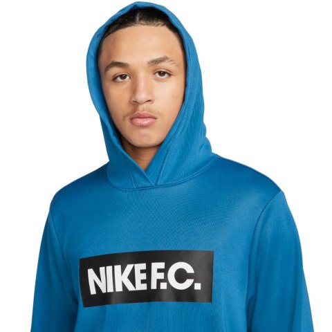 Bluza męska Nike NK DF FC Libero Hoodie niebieska DC9075 407 Bluza męska Nike NK DF FC Libero Hoodie niebieska DC9075 407