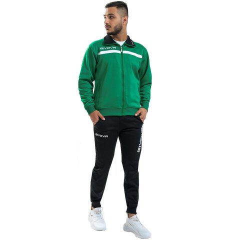 Dres Givova Tuta Givova One zielono-czarny TT012 1310 Dres Givova Tuta Givova One zielono-czarny TT012 1310