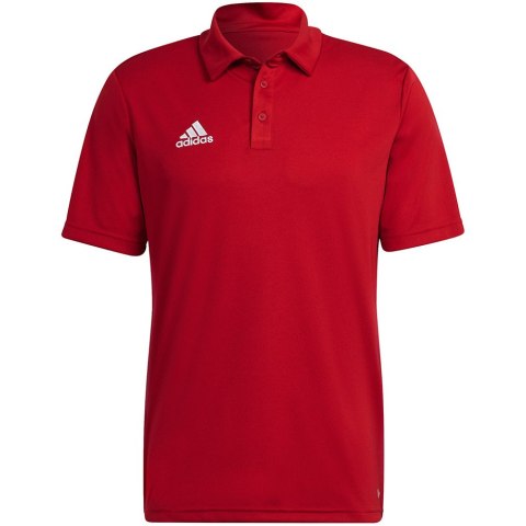 Koszulka męska adidas Entrada 22 Polo czerwona H57489 Koszulka męska adidas Entrada 22 Polo czerwona H57489
