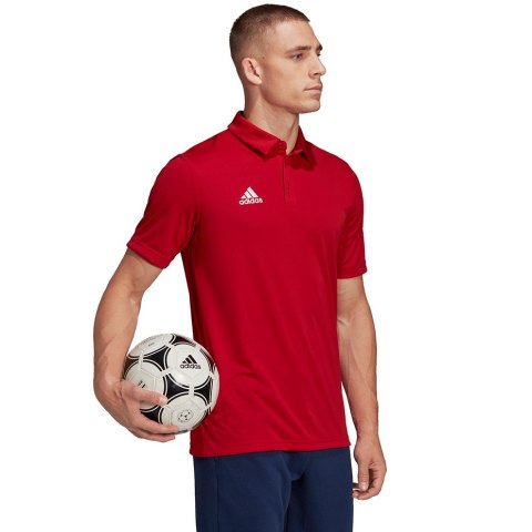 Koszulka męska adidas Entrada 22 Polo czerwona H57489 Koszulka męska adidas Entrada 22 Polo czerwona H57489