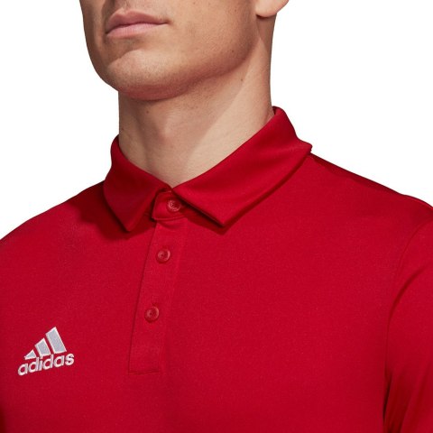 Koszulka męska adidas Entrada 22 Polo czerwona H57489 Koszulka męska adidas Entrada 22 Polo czerwona H57489