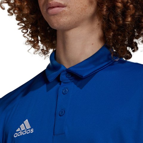 Koszulka męska adidas Entrada 22 Polo niebieska HG6285 Koszulka męska adidas Entrada 22 Polo niebieska HG6285