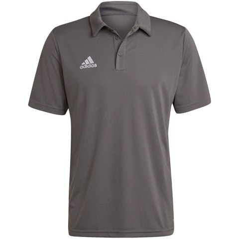 Koszulka męska adidas Entrada 22 Polo szara H57486 Koszulka męska adidas Entrada 22 Polo szara H57486