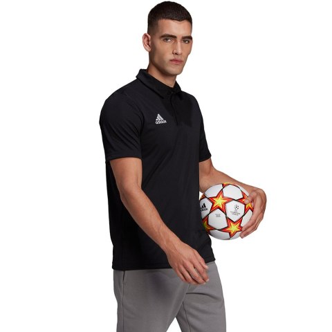 Koszulka męska adidas Entrada 22 Polo czarna HB5328 Koszulka męska adidas Entrada 22 Polo czarna HB5328