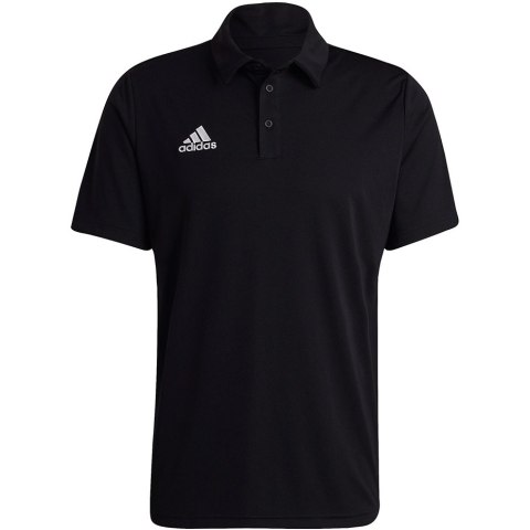 Koszulka męska adidas Entrada 22 Polo czarna HB5328 Koszulka męska adidas Entrada 22 Polo czarna HB5328