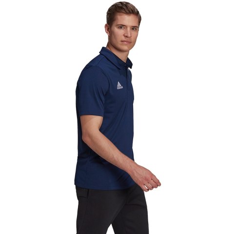 Koszulka męska adidas Entrada 22 Polo granatowa H57487 Koszulka męska adidas Entrada 22 Polo granatowa H57487