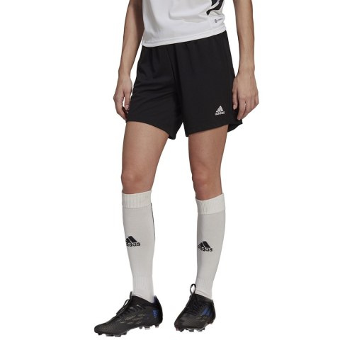 Spodenki damskie adidas Entrada 22 czarne HH9999 Spodenki damskie adidas Entrada 22 czarne HH9999